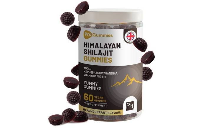 Prowise Vegan 3000mg Himalayan Shilajit Gummies with Ashwagandha - 60 Gummies