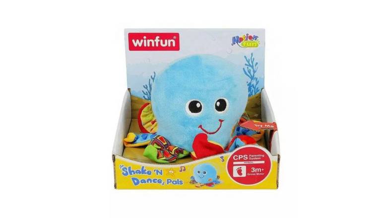 Winfun Shake N Dance Pals Baby Sensory Toy - Octopus