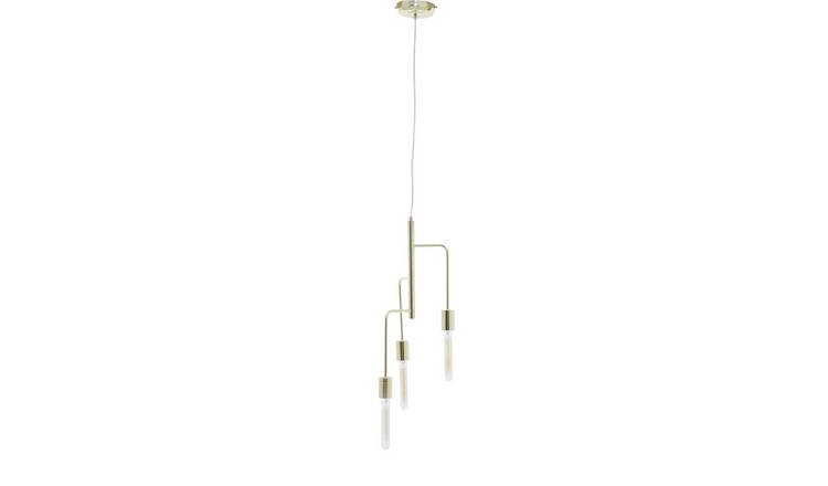 Orsina Lagona 3-Bulb Pendant Light - Gold