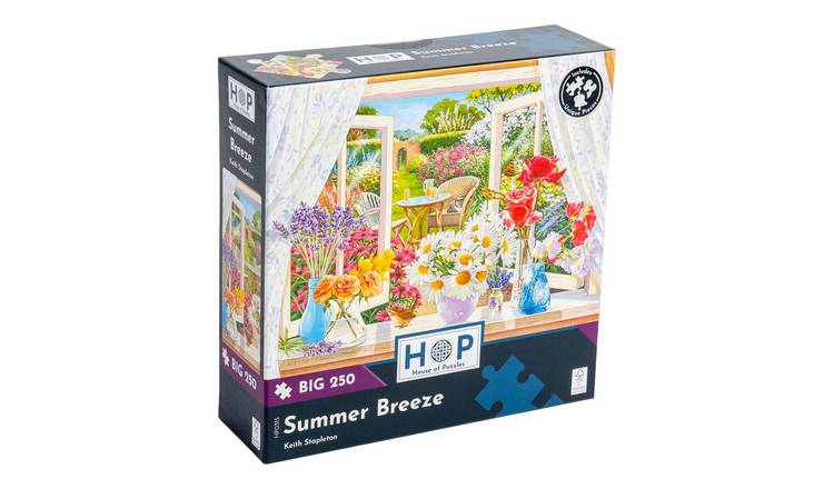 The House of Puzzles Summer Breeze BIG 250 Piece Jigsaw Puzzle