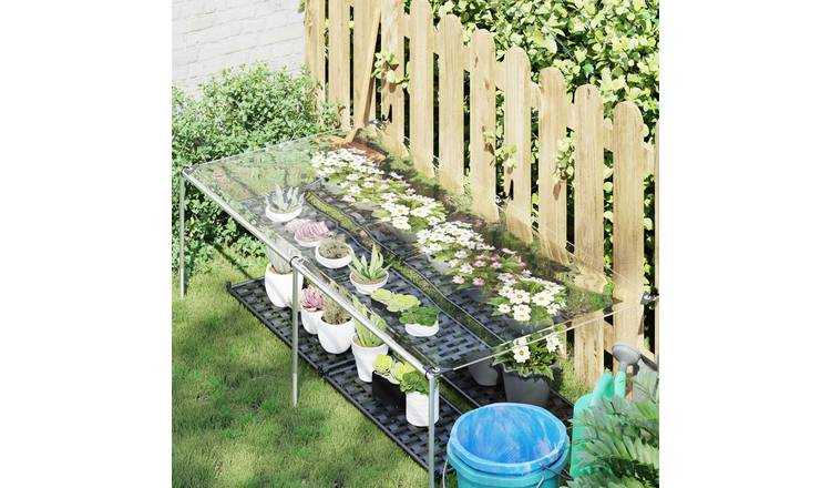 Walplus PVC Plant Cover - Transparent - 100 x 200 cm