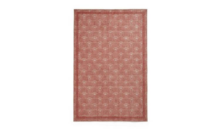 Mega Flooring Brown Modern Bordered Runner - 61 x 170cm