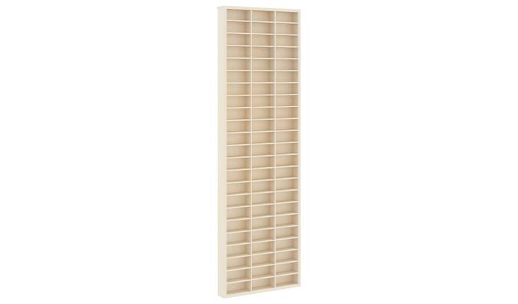 Walplus Engineered Wood Wall Display Case - Beige - 30 x 4.5 x 96 cm