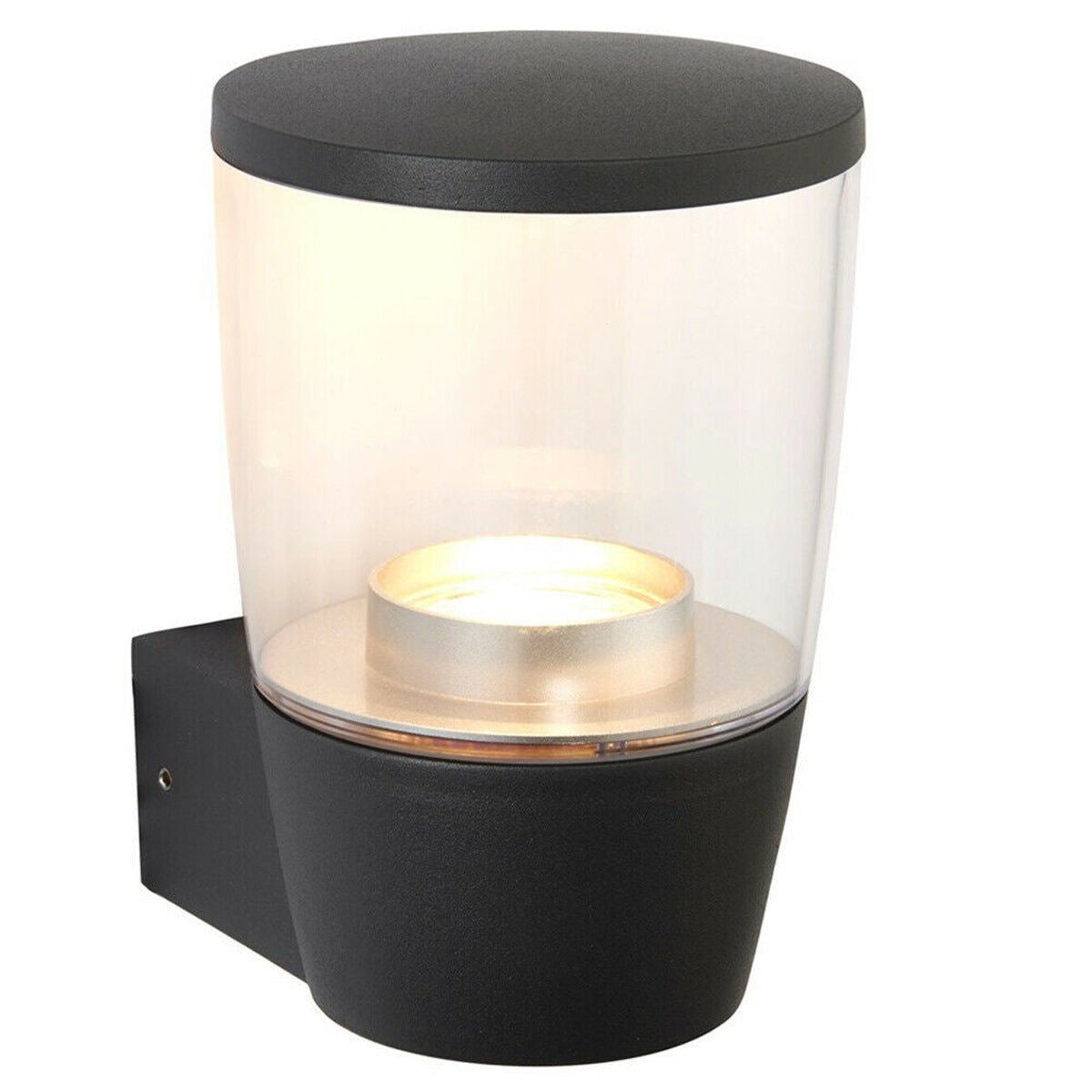 Loops Direct Pack of 2 Die Cast Aluminium Wall Light - Anthracite - Image 3
