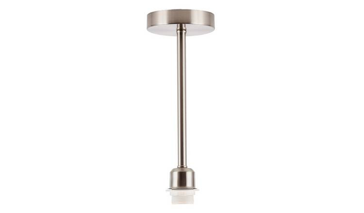 Happy Homewares Satin Nickel to Showcase Ceiling Light - 12cm