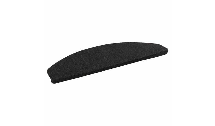 Walplus Pack of 15 Self-Adhesive Stair Mats - Anthracite - 80 x 28 cm