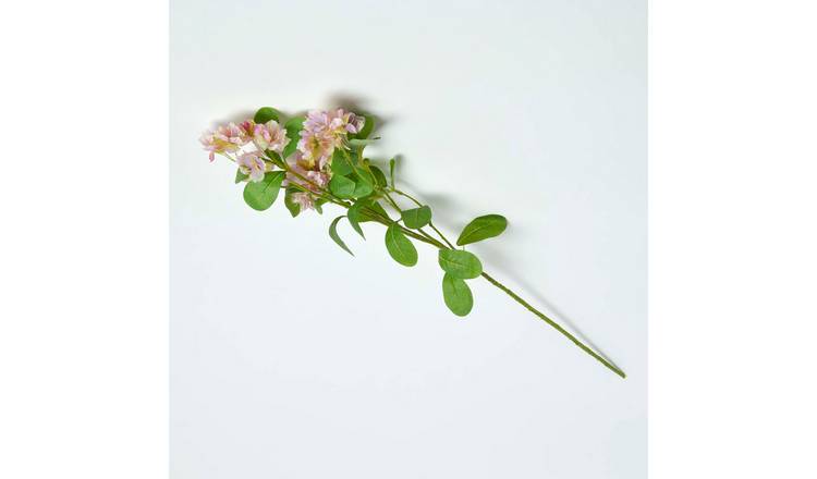 Homescapes Silk-like Polyester Mira Blossom Artificial Flower Single Stem - Pink