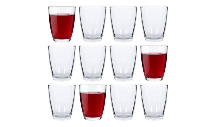 Argon Tableware Conical Glass Tumblers - 380ml - Pack of 12