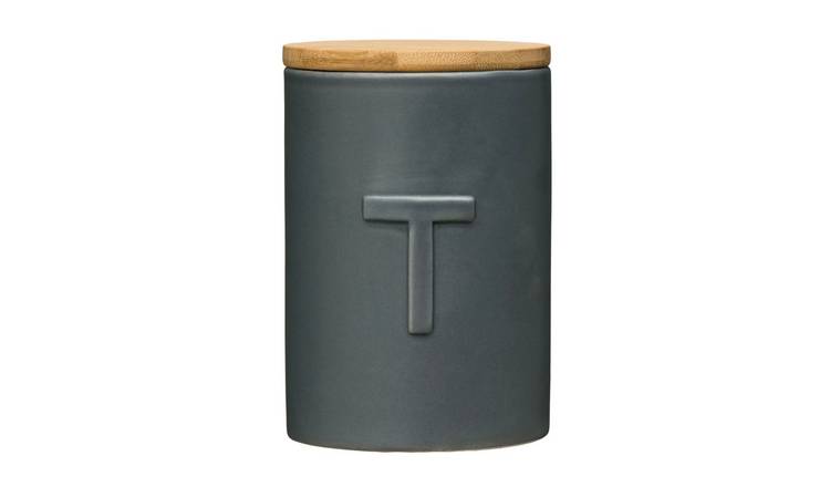 Orsina Fenwick Tea Canister – Dark Grey