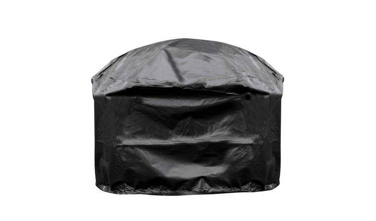 Dellonda Outdoor PVC Fire Pit Cover 84cm - Black