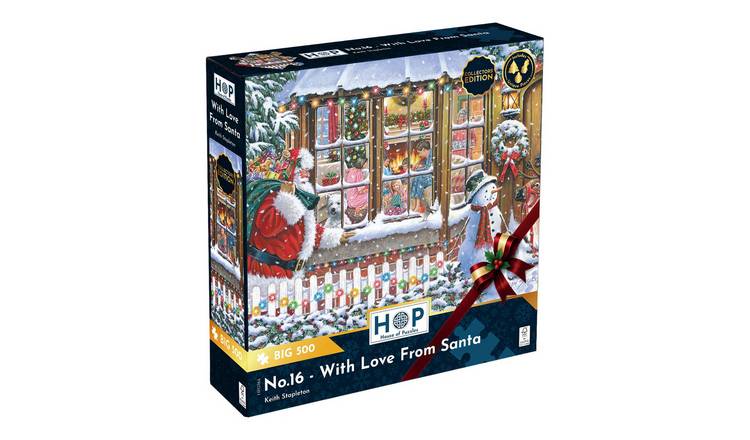 The House of Puzzles No.16 - With Love From Santa BIG 500 Piece Jigsaw Puzzle