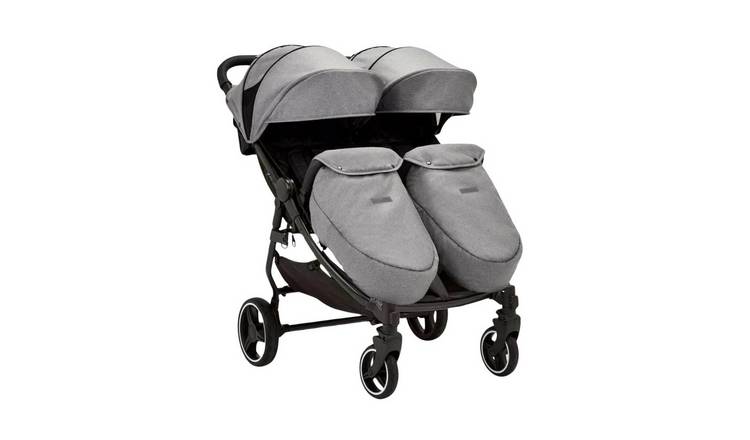 Ickle Bubba Venus Max Twin Pushchair - Space Grey