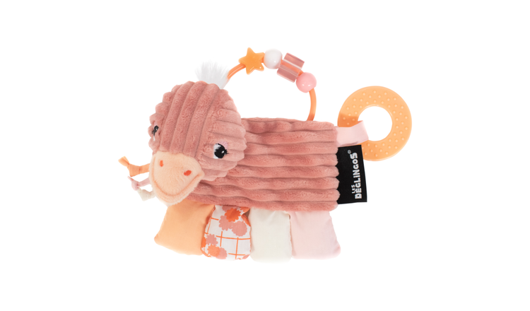 Les Deglingos Pomelos the Ostrich Sensory Toy Activity Rattle