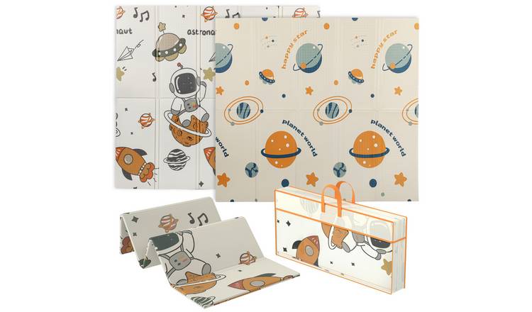 AIYAPLAY 18 Months Plus XPE Reversible Activity Playmat – Multicoloured