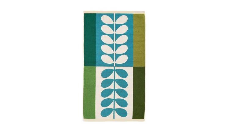 Orla Kiely Stem Check Bath Towel 70 x 125cm - Willow
