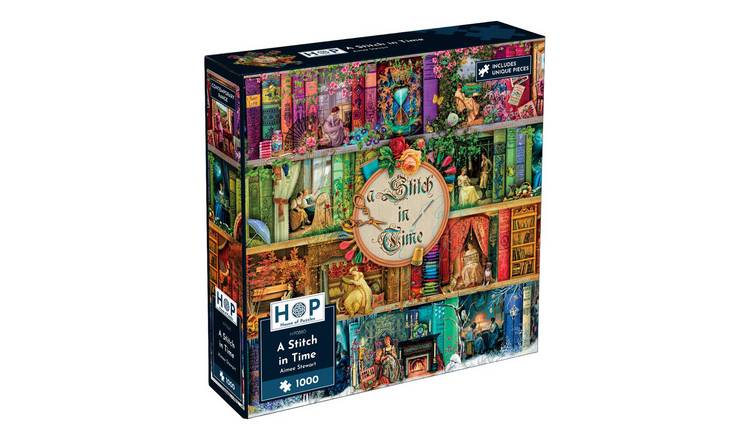 The House of Puzzles A Stitch In Time 1000 Piece Jigsaw Puzzle