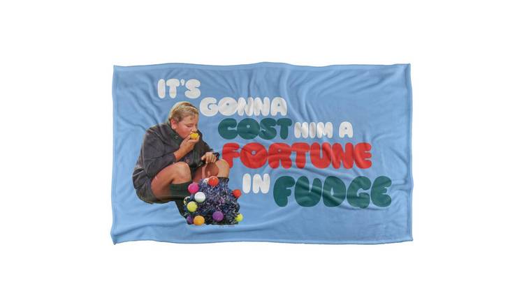 Willy Wonka & The Chocolate Factory Fortune In Fudge Blanket - 127cm x 152cm