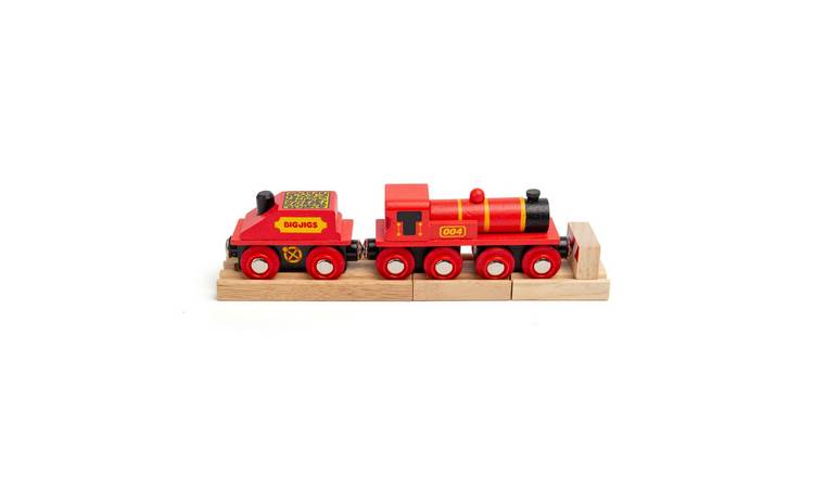 Bigjigs Rail Big Red Engine - 3 Years +