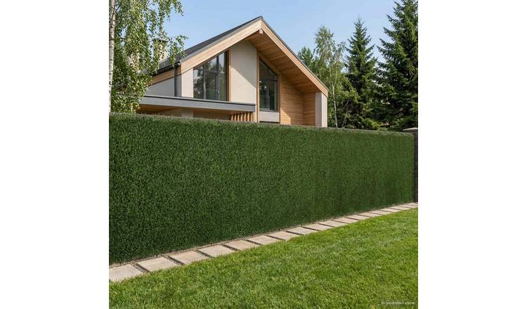 Walplus Artificial Fence - Light Green - 100 x 300 cm