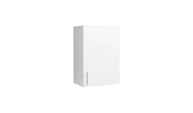 JD Greta 500mm Wall Cabinet with 1 Door - White Matt