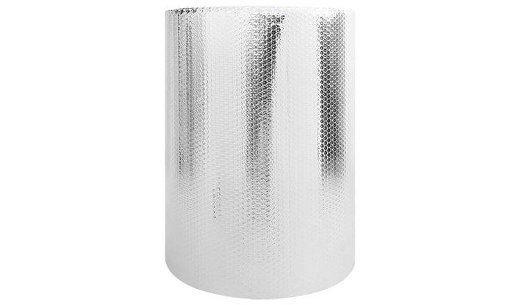 Walplus Polyethylene Radiator Heat Reflector - Silver - 5000 x 60 cm