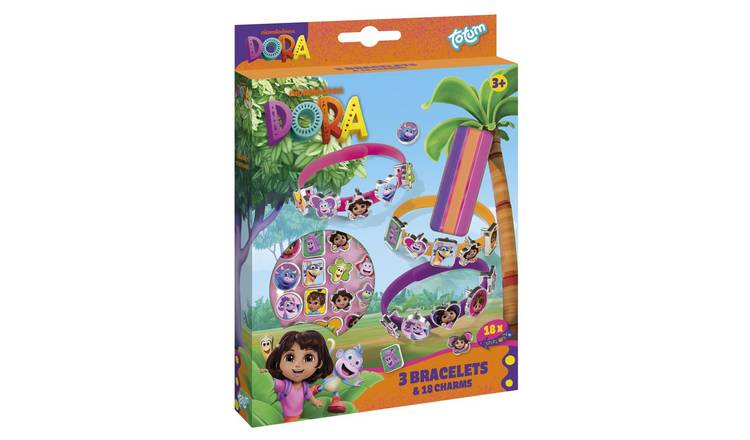 Totum Dora 3 Bracelets & 18 Charms Jewellery Set