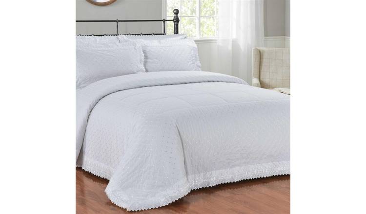 Rapport Richmond White Duvet Cover Set - Single