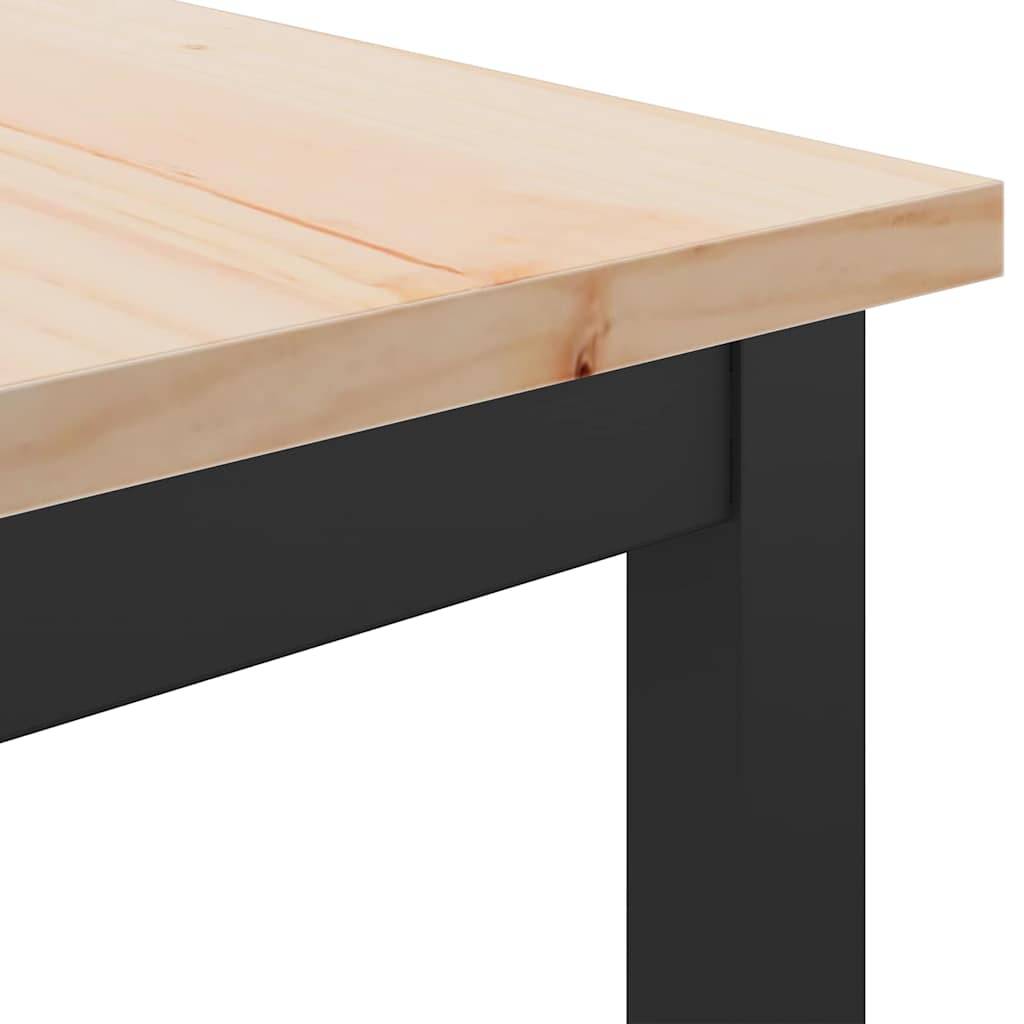 Walplus Engineered Wood Table - Natural - 100 x 50 x 91 cm - Image 8