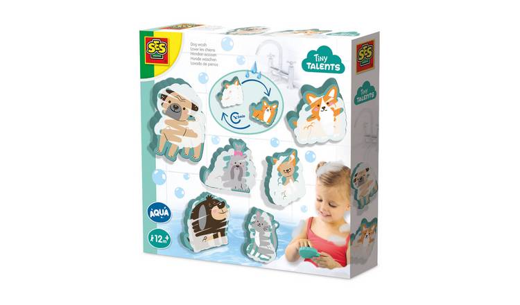 SES Creative Dog Wash Bath Toy Set