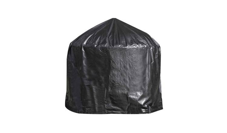 Dellonda Outdoor PVC Fire Pit Cover 71cm - Black