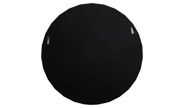 Orsina Jade Round Wall Mirror – Silver