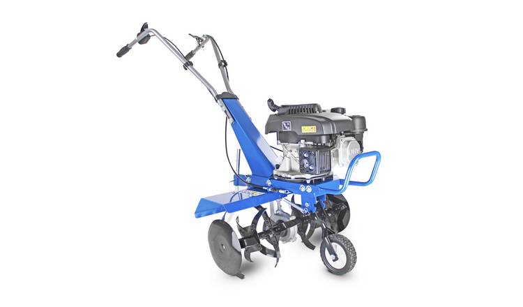 Hyundai 150cc Petrol Garden Tiller and Cultivator - 56cm