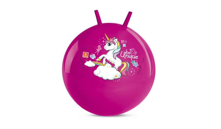 Mondo Unicorn Inflatable Space Hopper - Pink