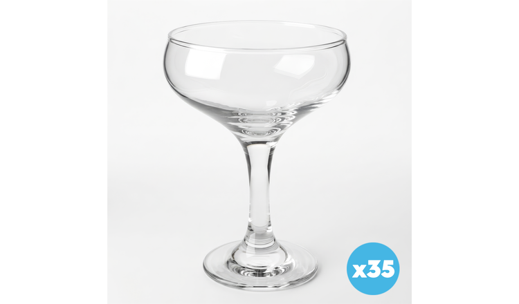 Rink Drink Champagne Saucers - 200ml - Pack of 35