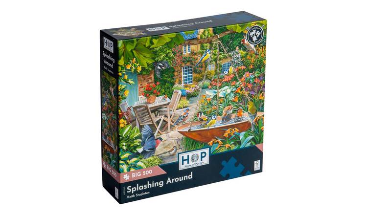 The House of Puzzles Splashing Around BIG 500 Piece Jigsaw Puzzle