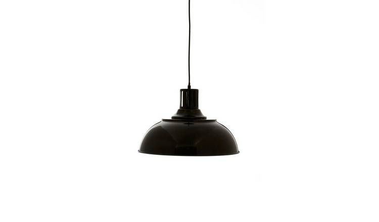 Orsina Brook Metal Pendant Light - Black