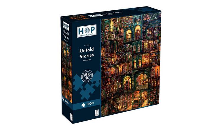 The House of Puzzles Untold Stories 1000 Piece Jigsaw Puzzle