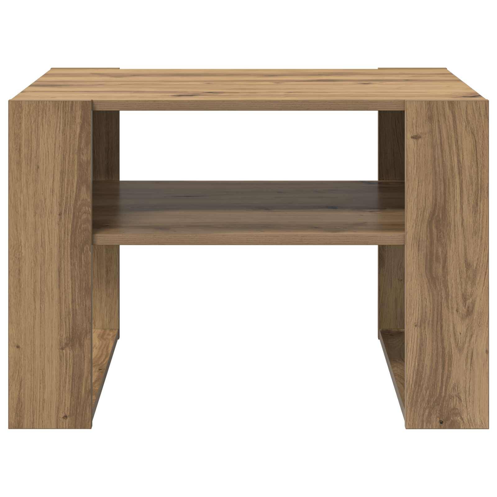 Walplus Engineered Wood Coffee Table - Oak - 66 x 53 x 45 cm - Image 4