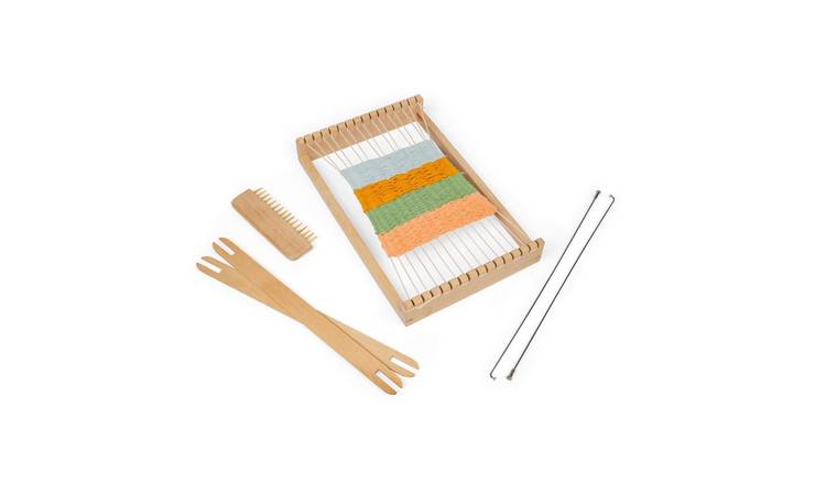 Bigjigs Toys Wooden Weaving Loom - 6 Years +