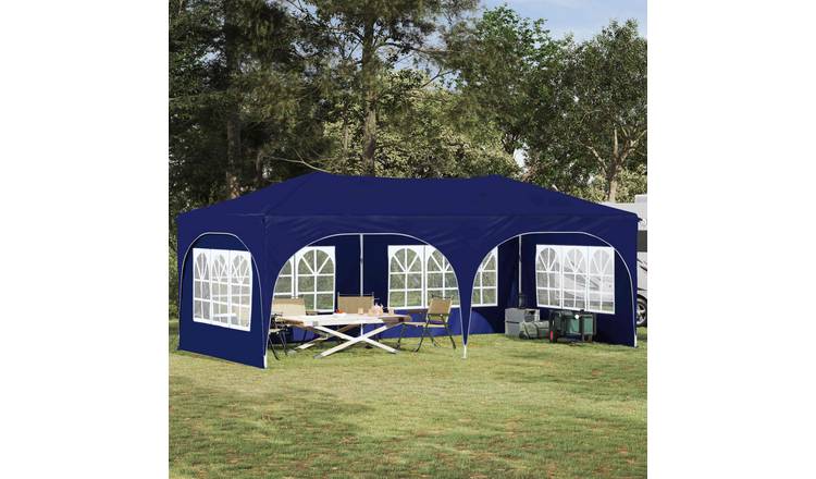 Walplus 575 x 288 x 245 cm Oxford Fabric Garden Pop Up Party Tent - Blue