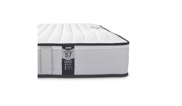 Jay-Be Benchmark S7 Tri-brid Memory Micro Pocket Sprung Mattress - Double