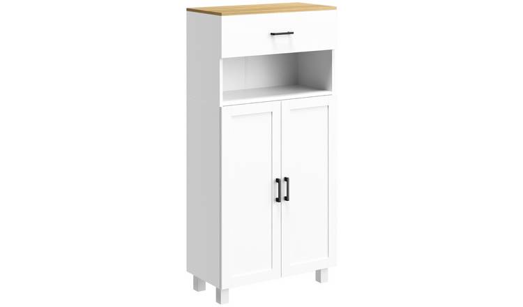 HOMCOM Freestanding Storage Sideboard - White
