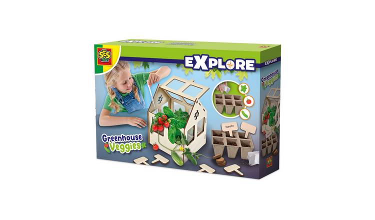 SES Creative Greenhouse Veggies DIY Craft Set