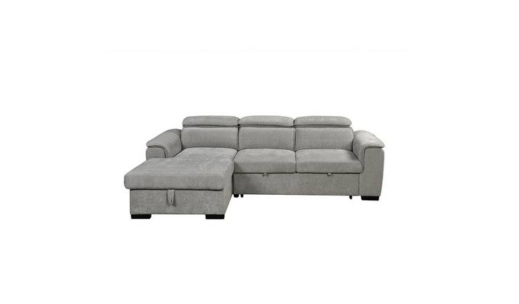 Furniture Online Tivoli Sofa Bed 3 Seater Fabric Sofa – Grey
