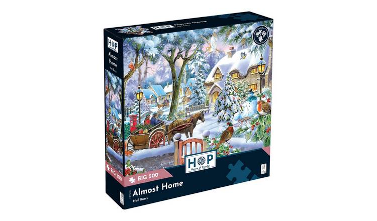 The House of Puzzles Almost Home BIG 500 Piece Jigsaw Puzzle
