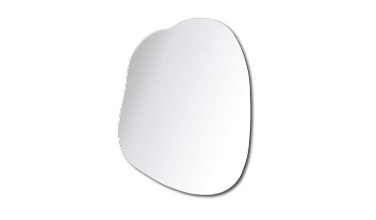 HomeGardenDirect Nemi Frameless Pond Wall Mirror - 80x60cm