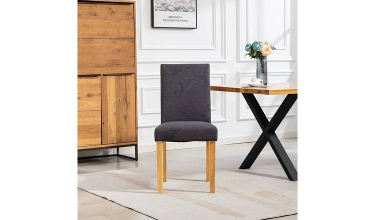 Artemis Home Almont Fabric Dining Chairs - Set of 2 - Charcoal