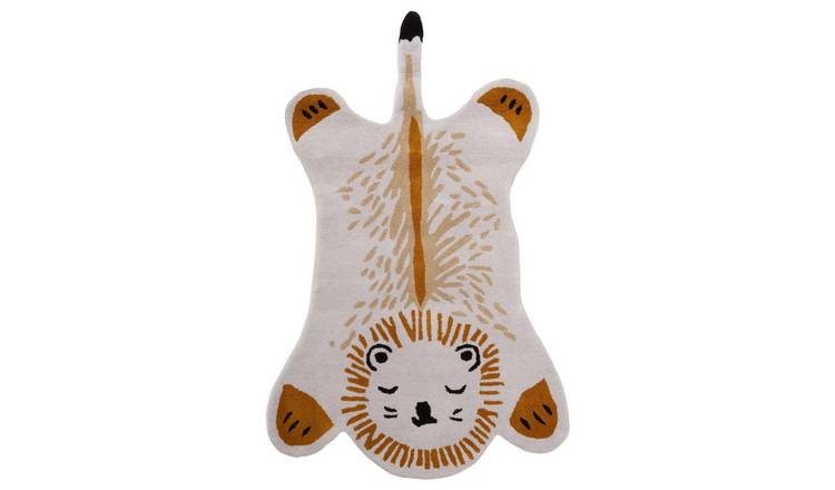 Orsina Kids Lion Rug - Gold
