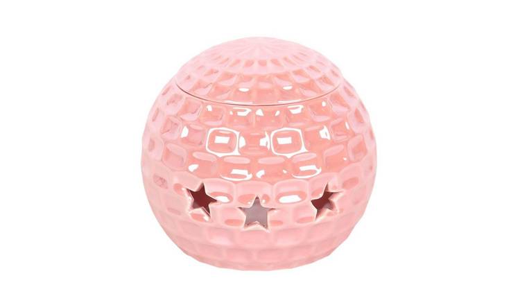 Something Different Disco Ball Oil Burner - Pink
