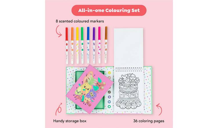 Tiger Tribe Scented Colouring Fruity Cutie - 4 Years +